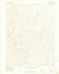 Fairview Peak Colorado Historical topographic map, 1:24000 scale, 7.5 X 7.5 Minute, Year 1967