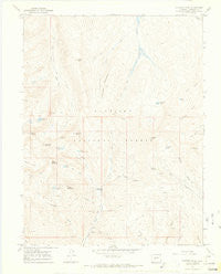 Fairview Peak Colorado Historical topographic map, 1:24000 scale, 7.5 X 7.5 Minute, Year 1967