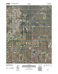 Falcon Colorado Historical topographic map, 1:24000 scale, 7.5 X 7.5 Minute, Year 2010