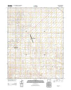 Falcon Colorado Historical topographic map, 1:24000 scale, 7.5 X 7.5 Minute, Year 2013