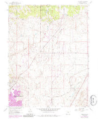 Falcon NW Colorado Historical topographic map, 1:24000 scale, 7.5 X 7.5 Minute, Year 1961