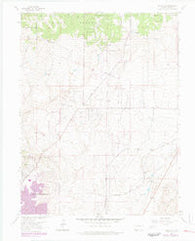 Falcon NW Colorado Historical topographic map, 1:24000 scale, 7.5 X 7.5 Minute, Year 1961