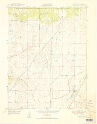 Falcon NW Colorado Historical topographic map, 1:24000 scale, 7.5 X 7.5 Minute, Year 1950