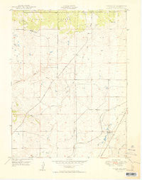 Falcon NW Colorado Historical topographic map, 1:24000 scale, 7.5 X 7.5 Minute, Year 1950