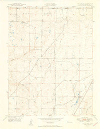 Falcon NW Colorado Historical topographic map, 1:24000 scale, 7.5 X 7.5 Minute, Year 1950