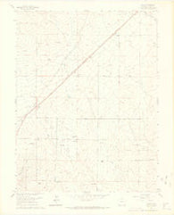 Falcon Colorado Historical topographic map, 1:24000 scale, 7.5 X 7.5 Minute, Year 1961