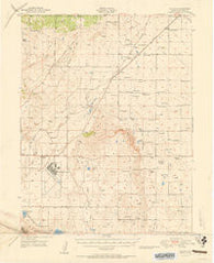 Falcon Colorado Historical topographic map, 1:62500 scale, 15 X 15 Minute, Year 1951