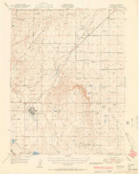Falcon Colorado Historical topographic map, 1:62500 scale, 15 X 15 Minute, Year 1951