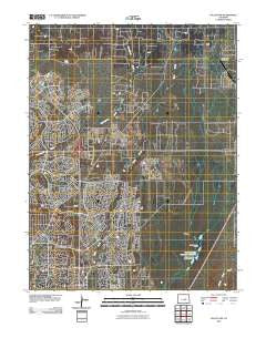 Falcon NW Colorado Historical topographic map, 1:24000 scale, 7.5 X 7.5 Minute, Year 2010