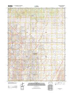 Falcon NW Colorado Historical topographic map, 1:24000 scale, 7.5 X 7.5 Minute, Year 2013