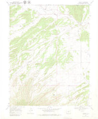 Farisita Colorado Historical topographic map, 1:24000 scale, 7.5 X 7.5 Minute, Year 1969