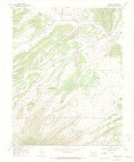 Farisita Colorado Historical topographic map, 1:24000 scale, 7.5 X 7.5 Minute, Year 1969