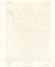 Farnum Peak Colorado Historical topographic map, 1:24000 scale, 7.5 X 7.5 Minute, Year 1956