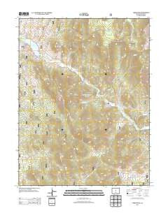 Farnum Peak Colorado Historical topographic map, 1:24000 scale, 7.5 X 7.5 Minute, Year 2013