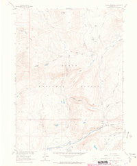 Farwell Mountain Colorado Historical topographic map, 1:24000 scale, 7.5 X 7.5 Minute, Year 1962