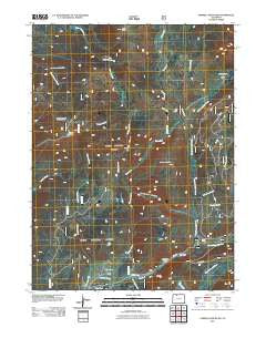 Farwell Mountain Colorado Historical topographic map, 1:24000 scale, 7.5 X 7.5 Minute, Year 2011