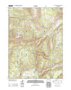 Farwell Mountain Colorado Historical topographic map, 1:24000 scale, 7.5 X 7.5 Minute, Year 2013
