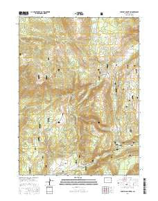 Farwell Mountain Colorado Current topographic map, 1:24000 scale, 7.5 X 7.5 Minute, Year 2016
