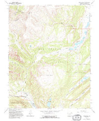 Finger Mesa Colorado Historical topographic map, 1:24000 scale, 7.5 X 7.5 Minute, Year 1964