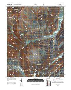 Finger Mesa Colorado Historical topographic map, 1:24000 scale, 7.5 X 7.5 Minute, Year 2011