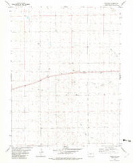 Firstview Colorado Historical topographic map, 1:24000 scale, 7.5 X 7.5 Minute, Year 1982