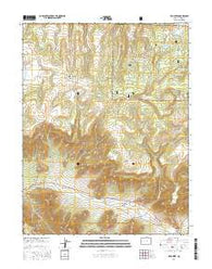 Fish Creek Colorado Current topographic map, 1:24000 scale, 7.5 X 7.5 Minute, Year 2016