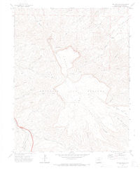 Fishers Peak Colorado Historical topographic map, 1:24000 scale, 7.5 X 7.5 Minute, Year 1971