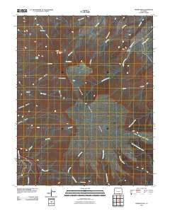Fishers Peak Colorado Historical topographic map, 1:24000 scale, 7.5 X 7.5 Minute, Year 2010