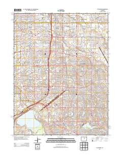 Fitzsimons Colorado Historical topographic map, 1:24000 scale, 7.5 X 7.5 Minute, Year 2013