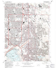 Fitzsimons Colorado Historical topographic map, 1:24000 scale, 7.5 X 7.5 Minute, Year 1965