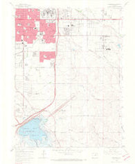 Fitzsimons Colorado Historical topographic map, 1:24000 scale, 7.5 X 7.5 Minute, Year 1965