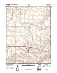 Flagler Colorado Historical topographic map, 1:24000 scale, 7.5 X 7.5 Minute, Year 2013