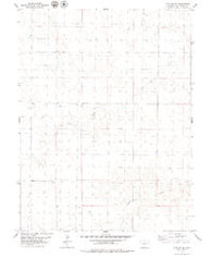 Flagler NE Colorado Historical topographic map, 1:24000 scale, 7.5 X 7.5 Minute, Year 1979