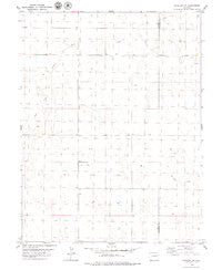 Flagler NW Colorado Historical topographic map, 1:24000 scale, 7.5 X 7.5 Minute, Year 1979