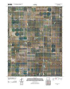 Flagler NE Colorado Historical topographic map, 1:24000 scale, 7.5 X 7.5 Minute, Year 2010