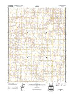 Flagler NW Colorado Historical topographic map, 1:24000 scale, 7.5 X 7.5 Minute, Year 2013
