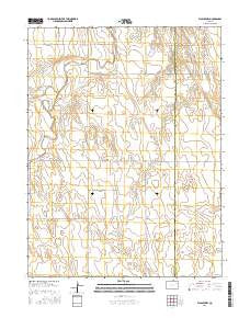 Flagler NW Colorado Current topographic map, 1:24000 scale, 7.5 X 7.5 Minute, Year 2016
