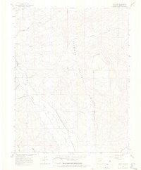 Flat Top Colorado Historical topographic map, 1:24000 scale, 7.5 X 7.5 Minute, Year 1964