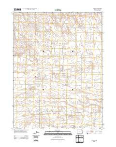 Fleming Colorado Historical topographic map, 1:24000 scale, 7.5 X 7.5 Minute, Year 2013