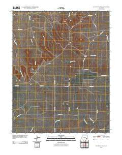 Floating W Ranch Colorado Historical topographic map, 1:24000 scale, 7.5 X 7.5 Minute, Year 2010