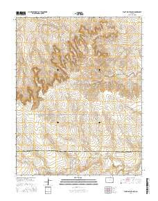 Floating W Ranch Colorado Current topographic map, 1:24000 scale, 7.5 X 7.5 Minute, Year 2016