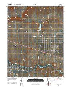 Florence Colorado Historical topographic map, 1:24000 scale, 7.5 X 7.5 Minute, Year 2010