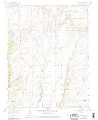 Florence SE Colorado Historical topographic map, 1:24000 scale, 7.5 X 7.5 Minute, Year 1959