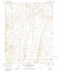 Florence SE Colorado Historical topographic map, 1:24000 scale, 7.5 X 7.5 Minute, Year 1959