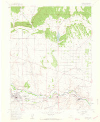 Florence Colorado Historical topographic map, 1:24000 scale, 7.5 X 7.5 Minute, Year 1959