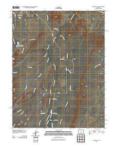 Florence SE Colorado Historical topographic map, 1:24000 scale, 7.5 X 7.5 Minute, Year 2010