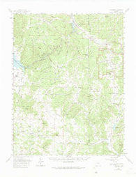 Florissant Colorado Historical topographic map, 1:62500 scale, 15 X 15 Minute, Year 1959