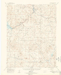 Florissant Colorado Historical topographic map, 1:62500 scale, 15 X 15 Minute, Year 1959