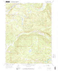 Floyd Peak Colorado Historical topographic map, 1:24000 scale, 7.5 X 7.5 Minute, Year 1962