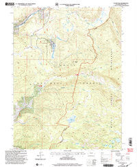 Floyd Peak Colorado Historical topographic map, 1:24000 scale, 7.5 X 7.5 Minute, Year 2000